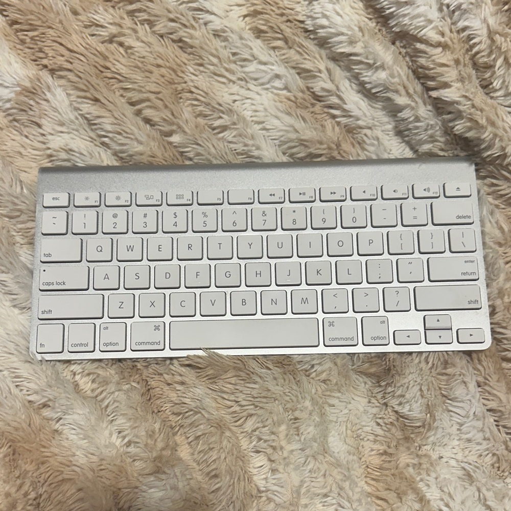 Apple Silver Wireless Keyboard